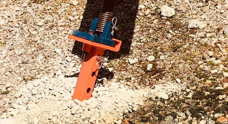 helical brace anchor